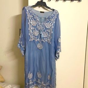 Agha Noor Silk Organza Kurta Kameez Indian Pakistani